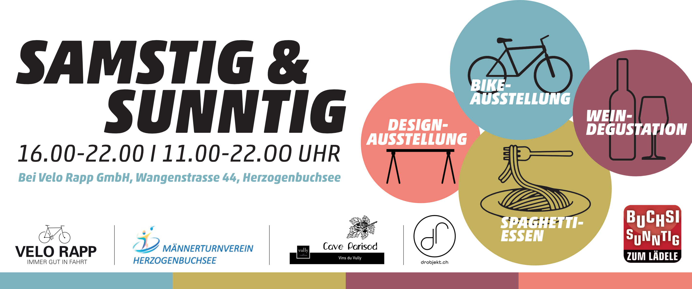 Buchsi Sunntig am 29.11. und 30.11.2025 bei VELO RAPP